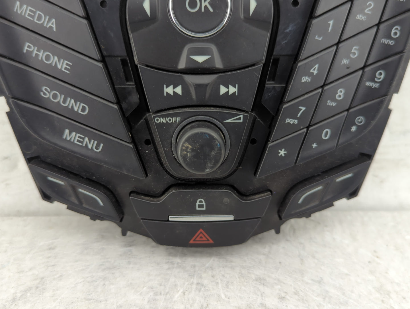 2013-2016 Ford Escape Radio AM FM Cd Player Receiver Replacement P/N:BM5T18K811BA Fits Fits 2013 2014 2015 2016 OEM Used Aut