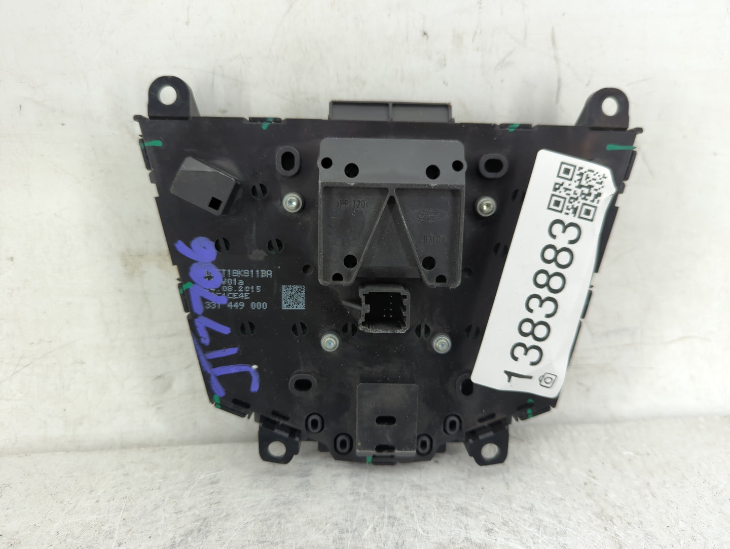 2013-2016 Ford Escape Radio AM FM Cd Player Receiver Replacement P/N:BM5T18K811BA Fits Fits 2013 2014 2015 2016 OEM Used Aut