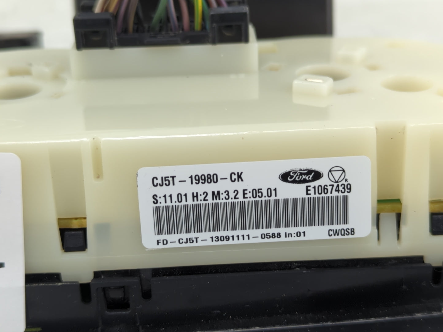 2013-2016 Ford Escape Climate Control Module Temperature AC/Heater Replacement P/N:CJ5T-19980-CK Fits Fits 2013 2014 2015 20