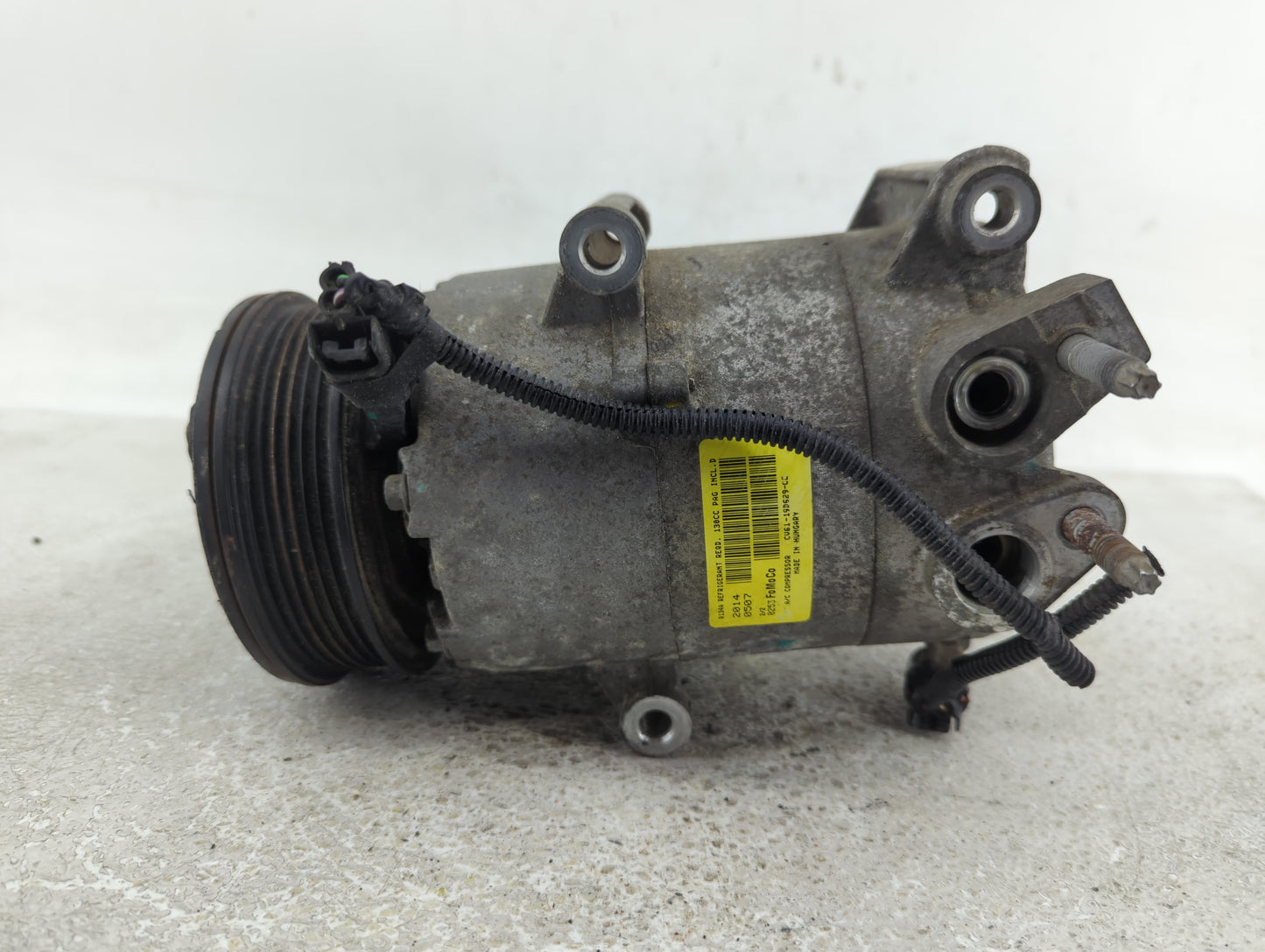 2013-2016 Ford Escape Air Conditioning A/c Ac Compressor Oem - Oemusedautoparts1.com