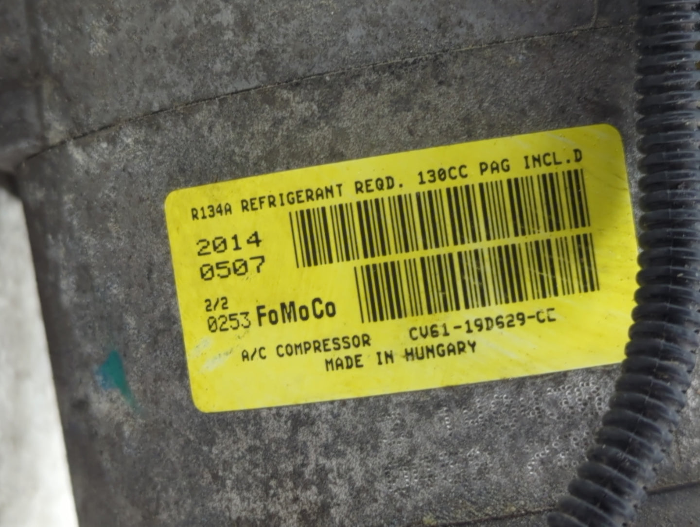2013-2016 Ford Escape Air Conditioning A/c Ac Compressor Oem - Oemusedautoparts1.com