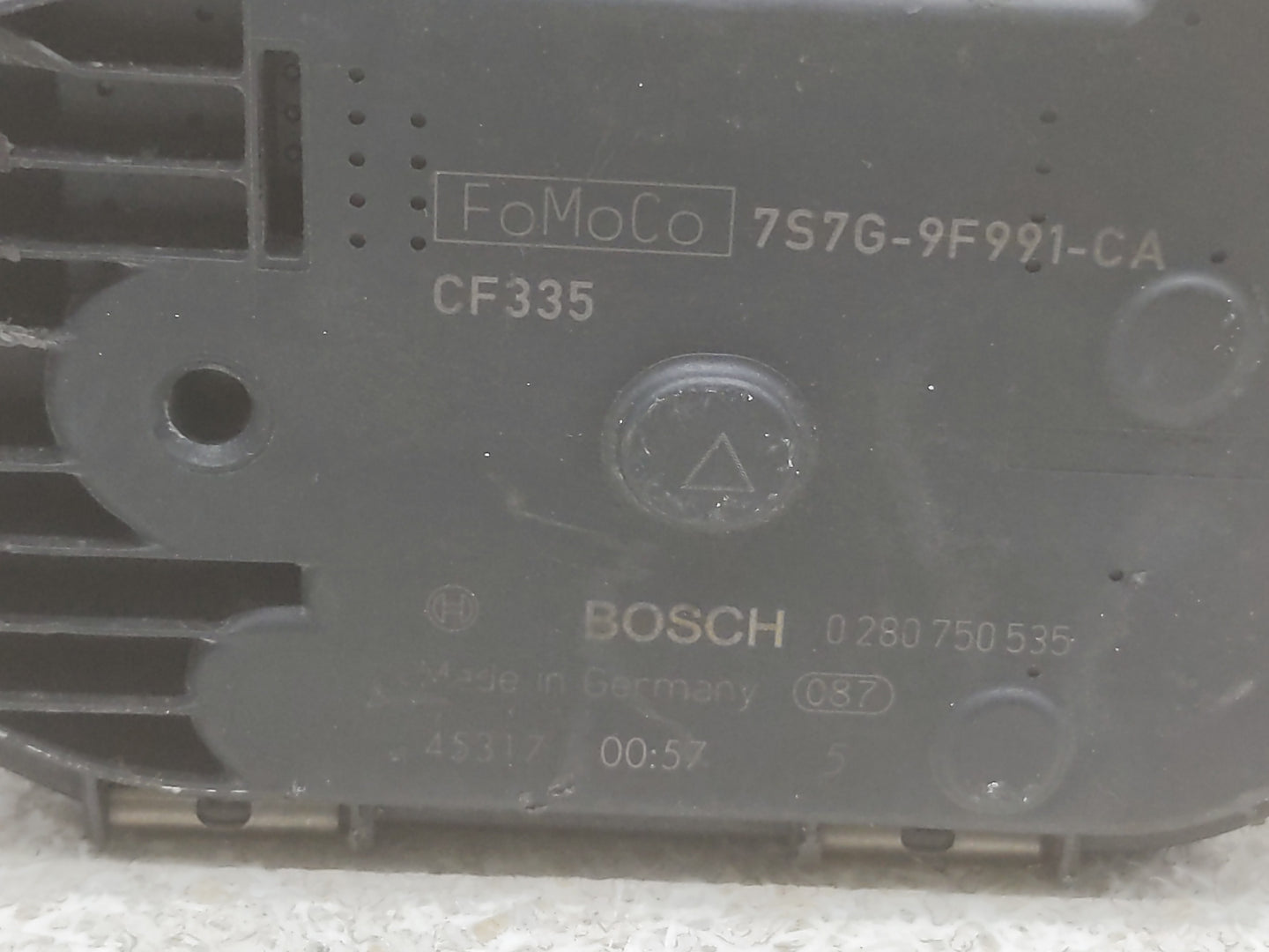 2013-2016 Ford Escape Throttle Body P/N:0 280 750 535 7S7G-9F991-CA Fits Fits 2013 2014 2015 2016 2017 2018 2019 OEM Used Au