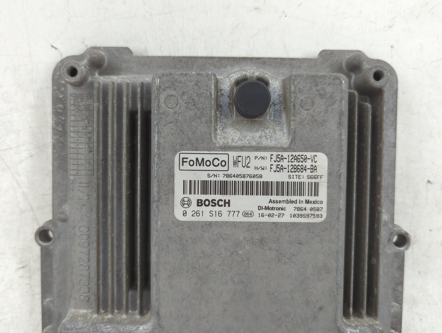 2013-2016 Ford Escape PCM Engine Control Computer ECU ECM PCU OEM P/N:FJ5A-12B684-BA Fits Fits 2013 2014 2015 2016 OEM Used 