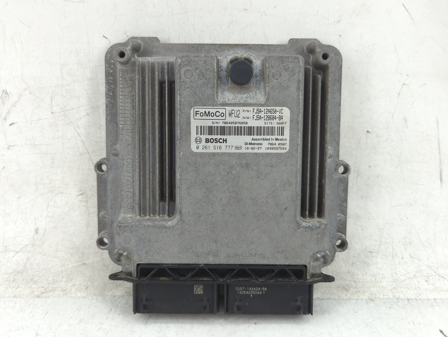 2013-2016 Ford Escape PCM Engine Control Computer ECU ECM PCU OEM P/N:FJ5A-12B684-BA Fits Fits 2013 2014 2015 2016 OEM Used 