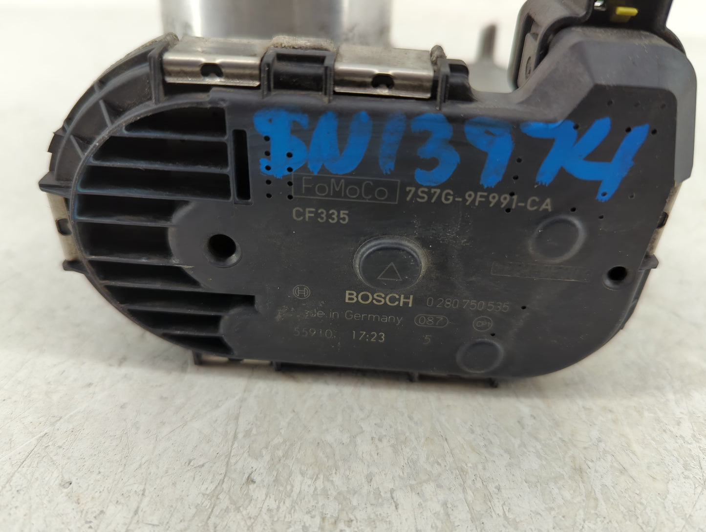 2013-2016 Ford Escape Throttle Body P/N:0 280 750 535 7S7G-9F991-CA Fits Fits 2013 2014 2015 2016 2017 2018 2019 OEM Used Au