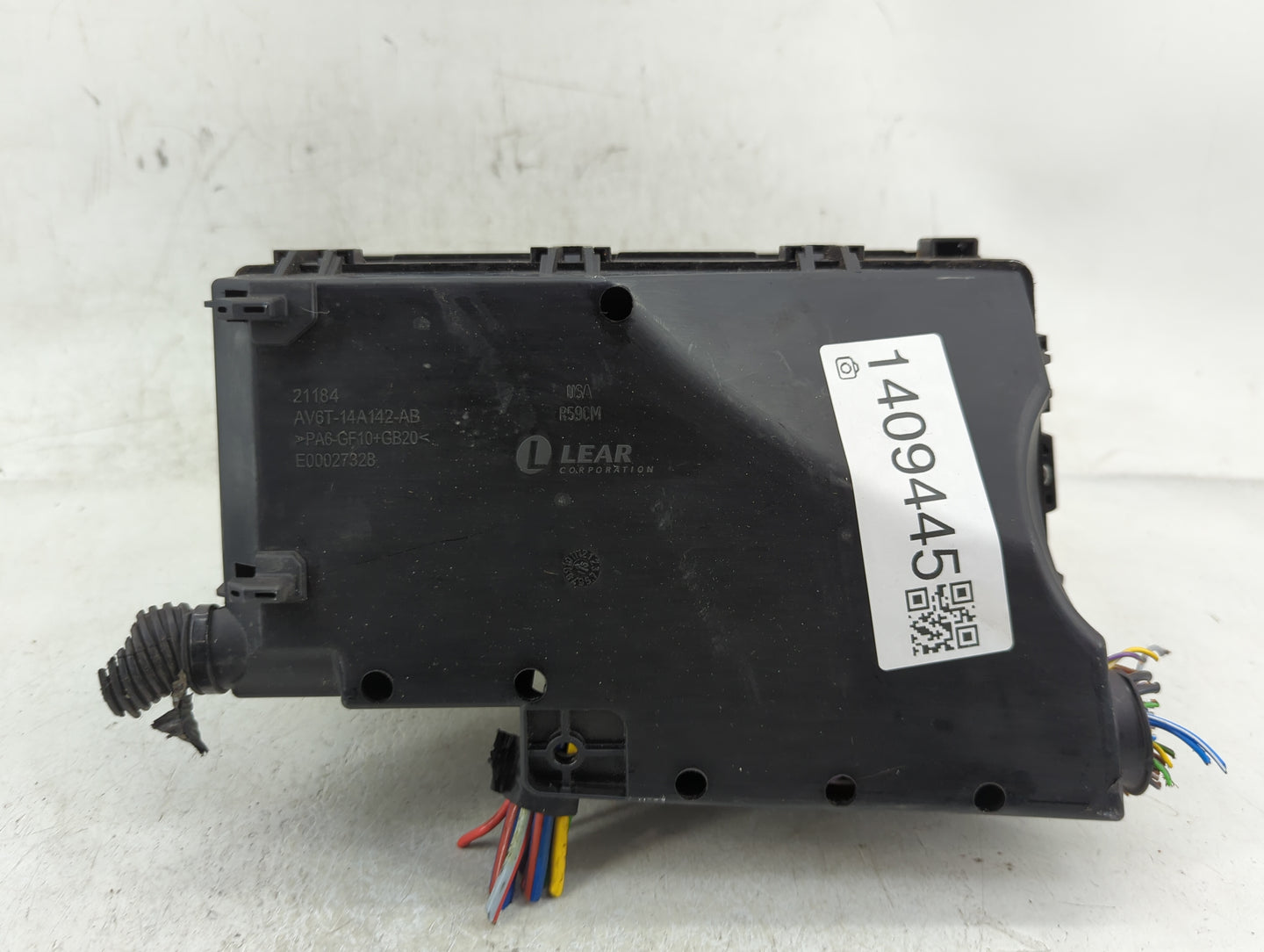 2013-2016 Ford Escape Fusebox Fuse Box Panel Relay Module P/N:GJ7T-14A076-BA Fits Fits 2013 2014 2015 2016 OEM Used Auto Par