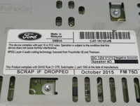 2015-2019 Ford Escape Radio AM FM Cd Player Receiver Replacement P/N:CJ5T-19C107-HB Fits Fits 2015 2016 2017 2018 2019 OEM U