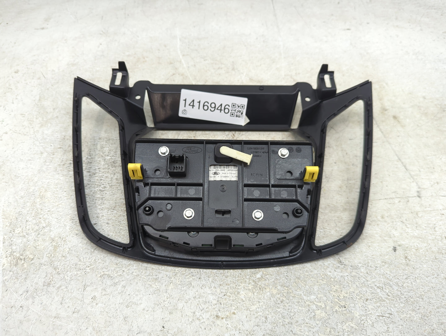 2015-2016 Ford Escape Climate Control Module Temperature AC/Heater Replacement Fits Fits 2015 2016 OEM Used Auto Parts - Oem