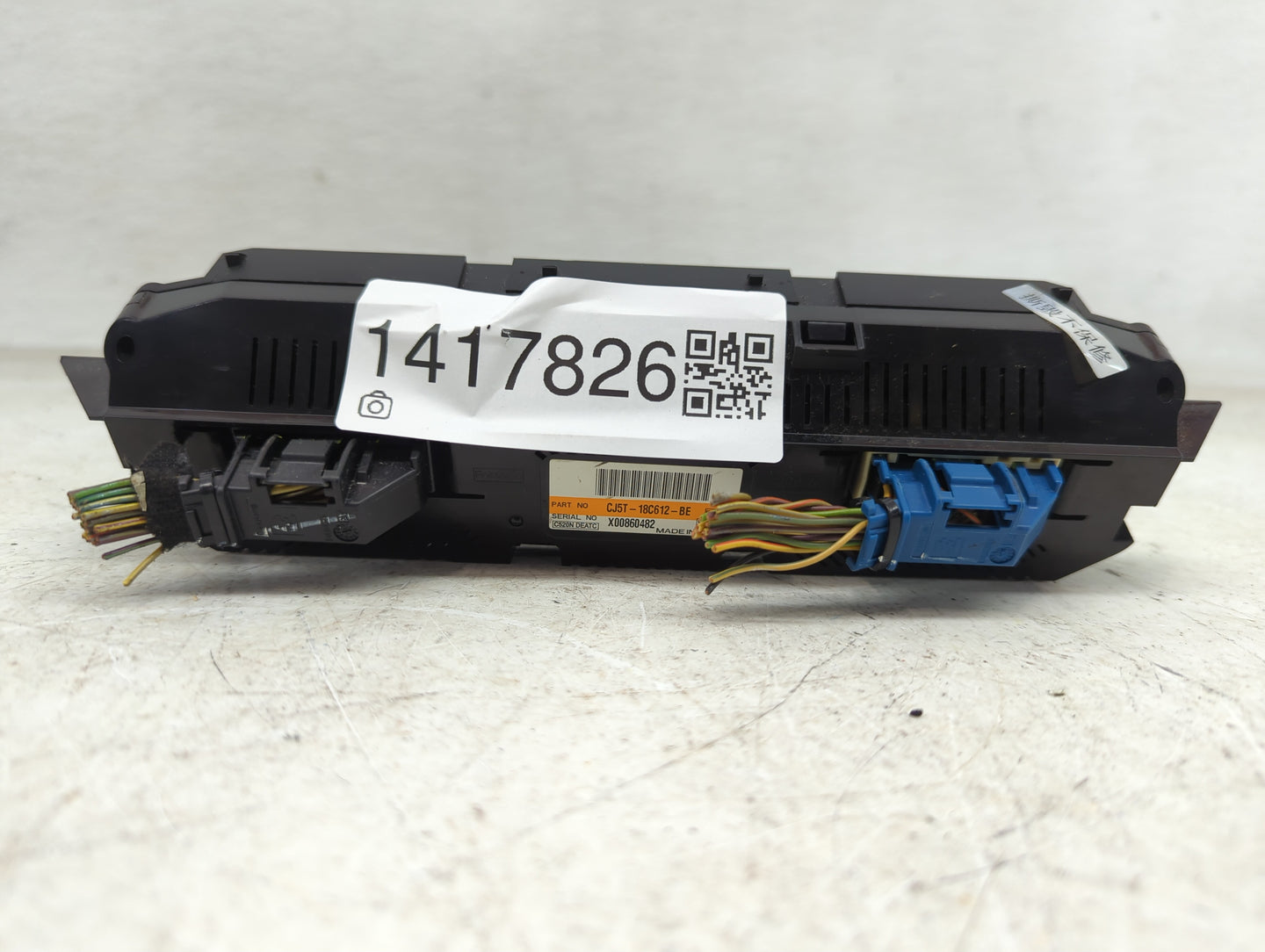 2015-2016 Ford Escape Climate Control Module Temperature AC/Heater Replacement P/N:CJ5T-18C812-BE Fits Fits 2015 2016 OEM Us