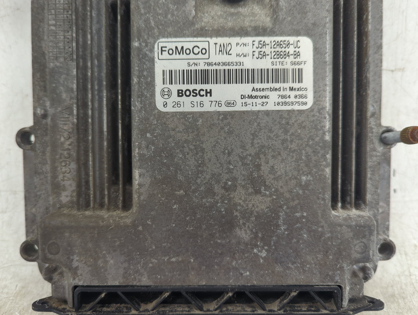 2015-2016 Ford Escape PCM Engine Control Computer ECU ECM PCU OEM P/N:FJ5A-12B684-BA FJ5A-12A650-UC Fits Fits 2015 2016 OEM 