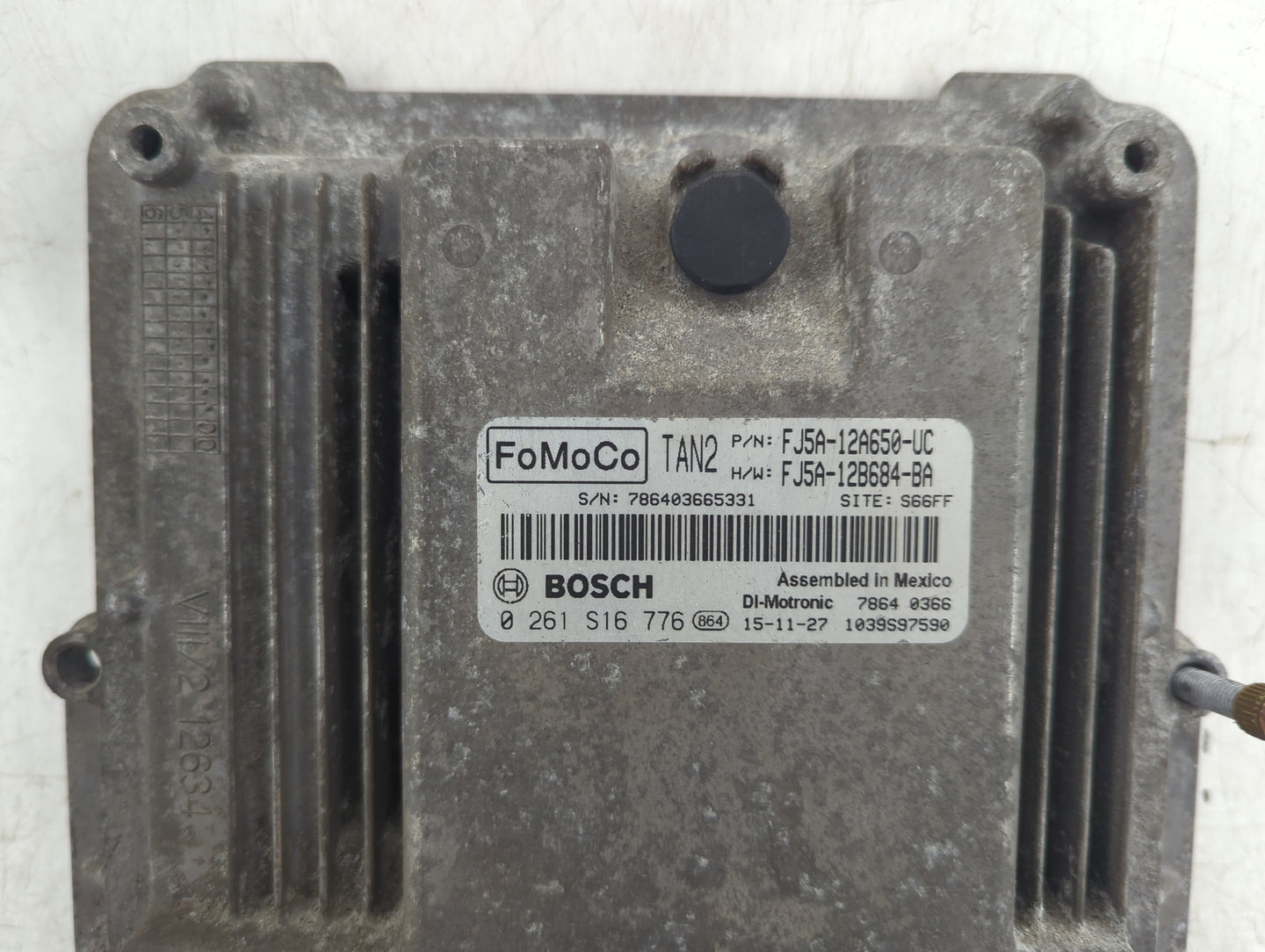 2015-2016 Ford Escape PCM Engine Control Computer ECU ECM PCU OEM P/N:FJ5A-12B684-BA FJ5A-12A650-UC Fits Fits 2015 2016 OEM 