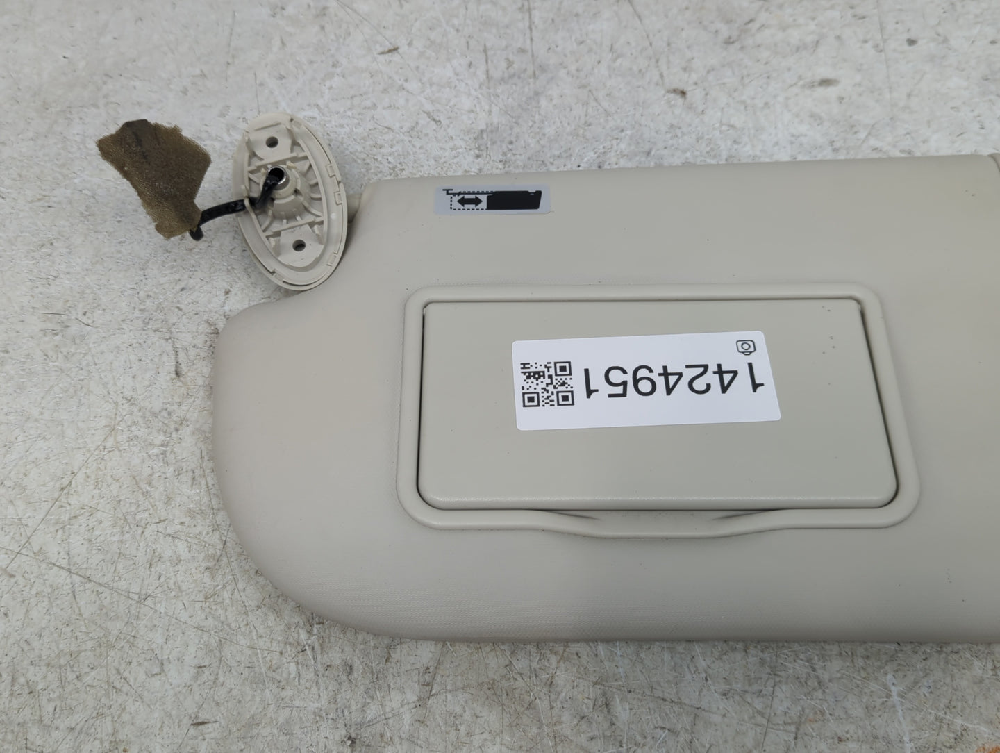 2013-2019 Ford Escape Sun Visor Shade Replacement Driver Left Mirror Fits Fits 2013 2014 2015 2016 2017 2018 2019 OEM Used A