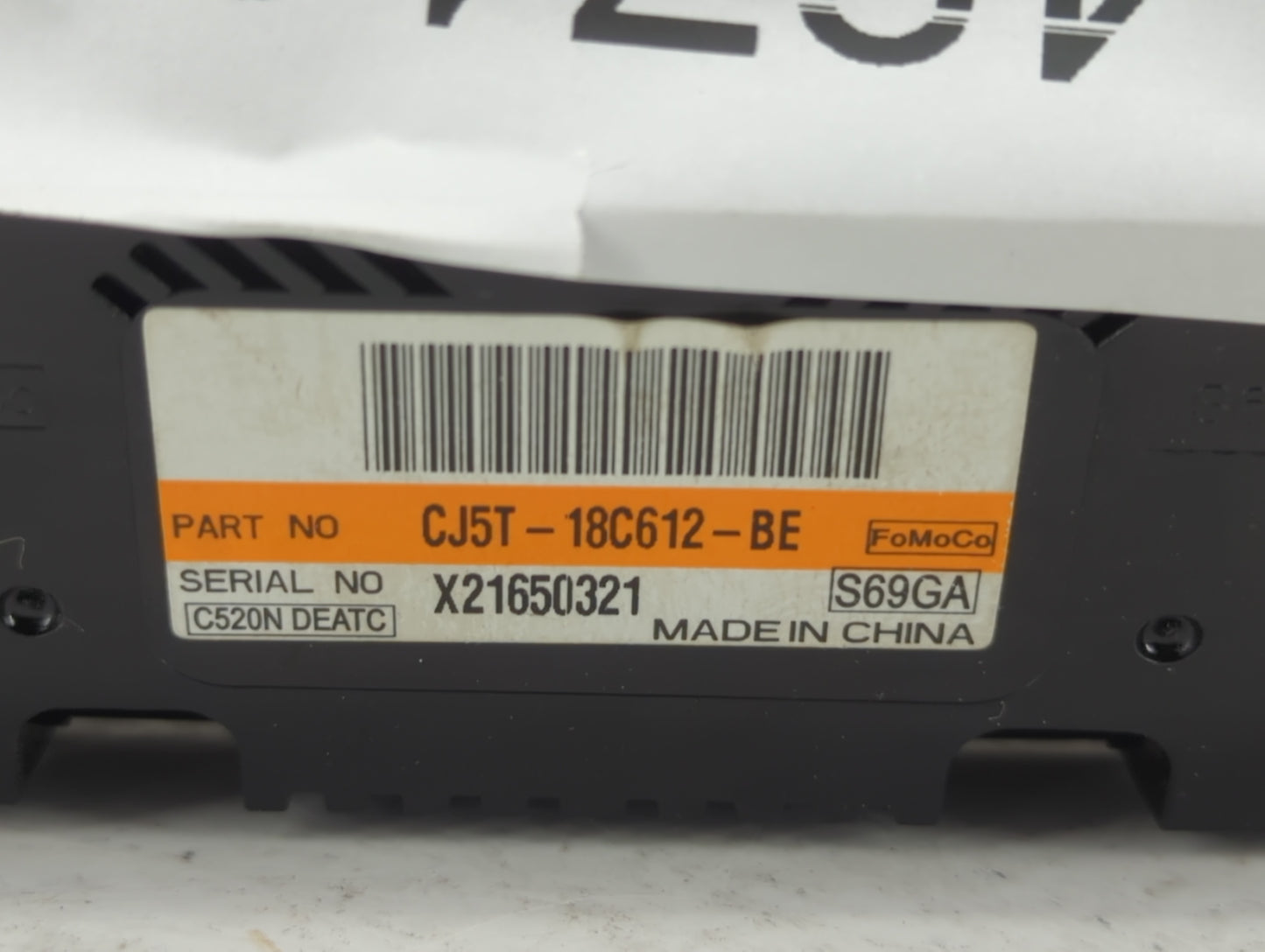2015-2016 Ford Escape Climate Control Module Temperature AC/Heater Replacement P/N:CJ5T-18C612-BE Fits Fits 2015 2016 OEM Us