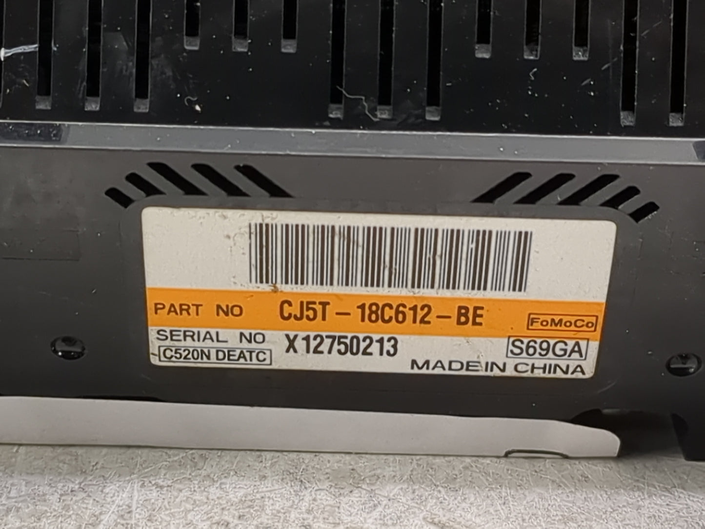 2015-2016 Ford Escape Climate Control Module Temperature AC/Heater Replacement P/N:CJ5T-18C612-BE Fits Fits 2015 2016 OEM Us