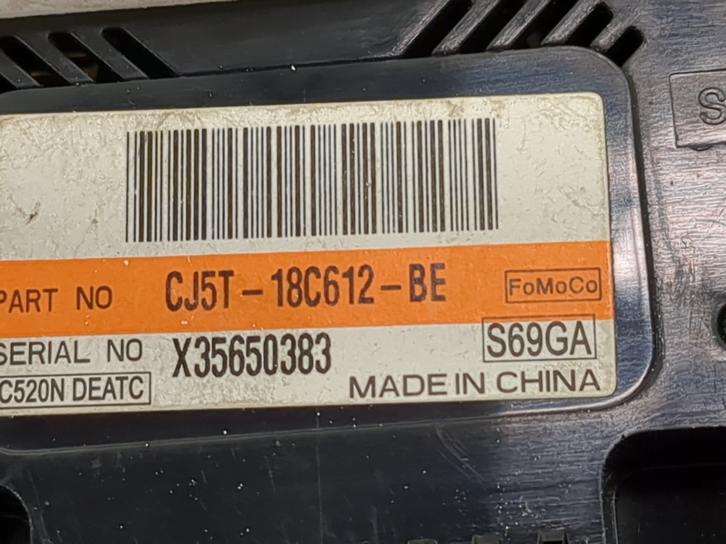 2015-2016 Ford Escape Climate Control Module Temperature AC/Heater Replacement P/N:CJ5T-18C612-BE Fits Fits 2015 2016 OEM Us
