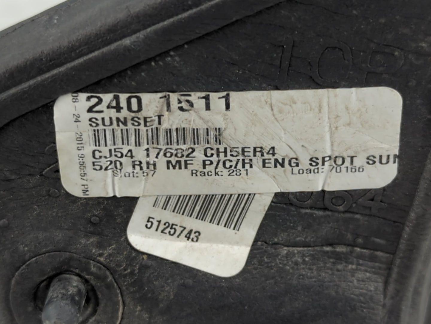 2014-2016 Ford Escape Passenger Side View Mirror - Right Door Mirror OEM Used - Oemusedautoparts1.com