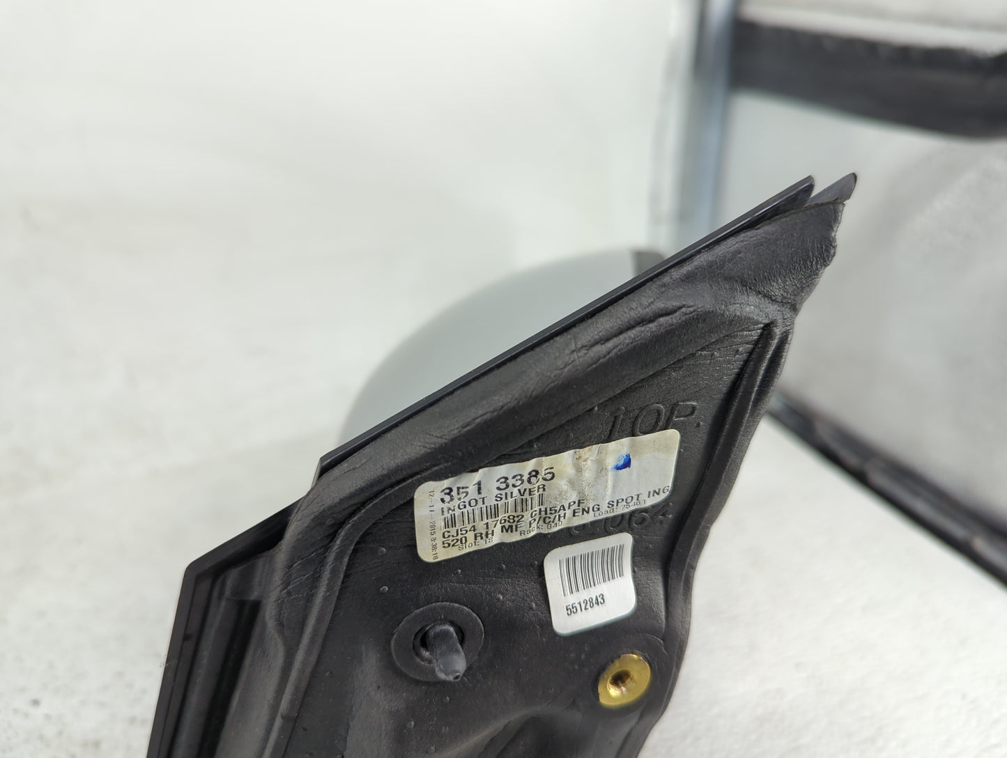 2013-2016 Ford Escape Passenger Side View Mirror - Right Door Mirror OEM Used - Oemusedautoparts1.com