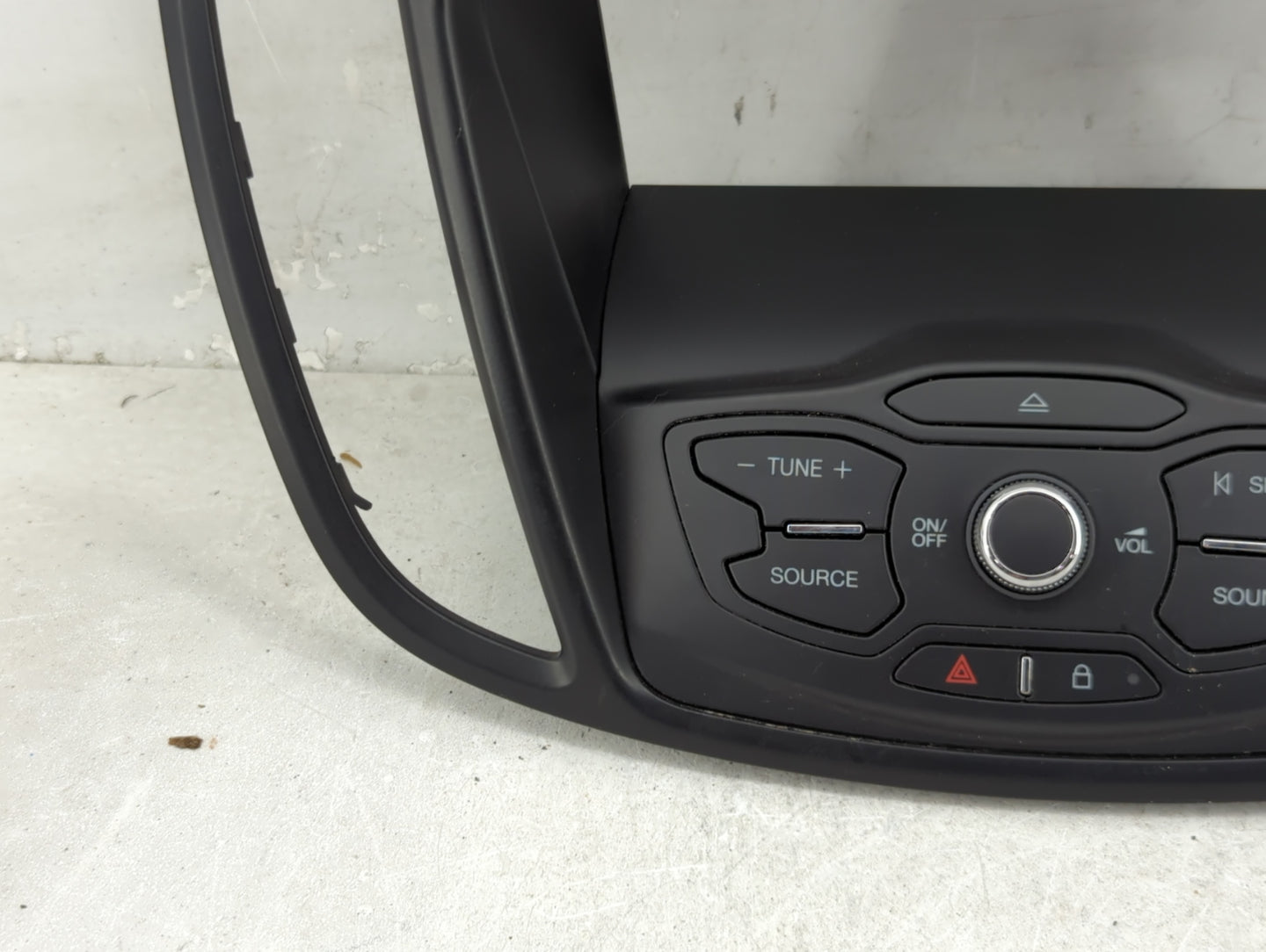2013-2016 Ford Escape Radio Control Panel Black - Oemusedautoparts1.com