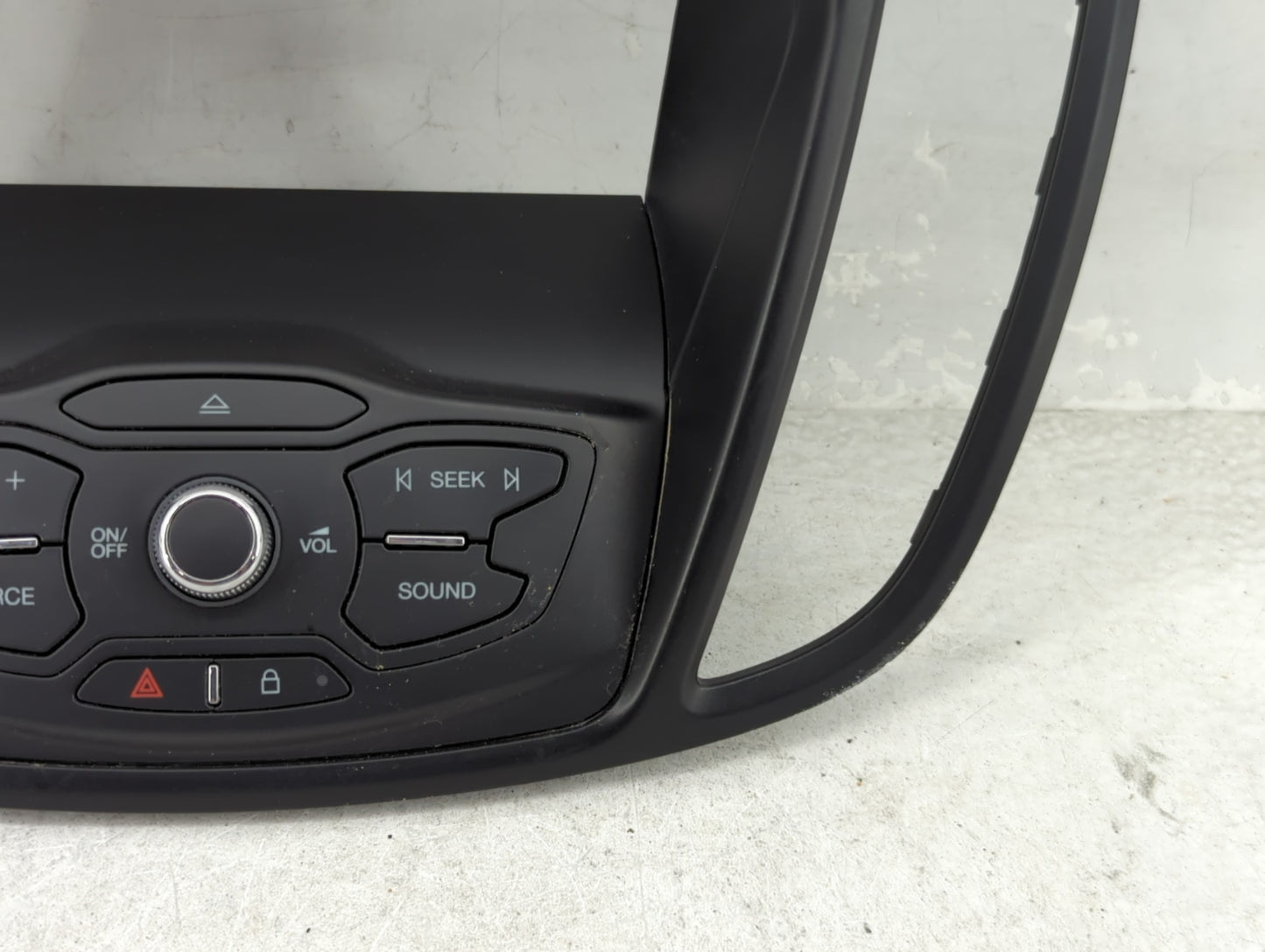 2013-2016 Ford Escape Radio Control Panel Black - Oemusedautoparts1.com