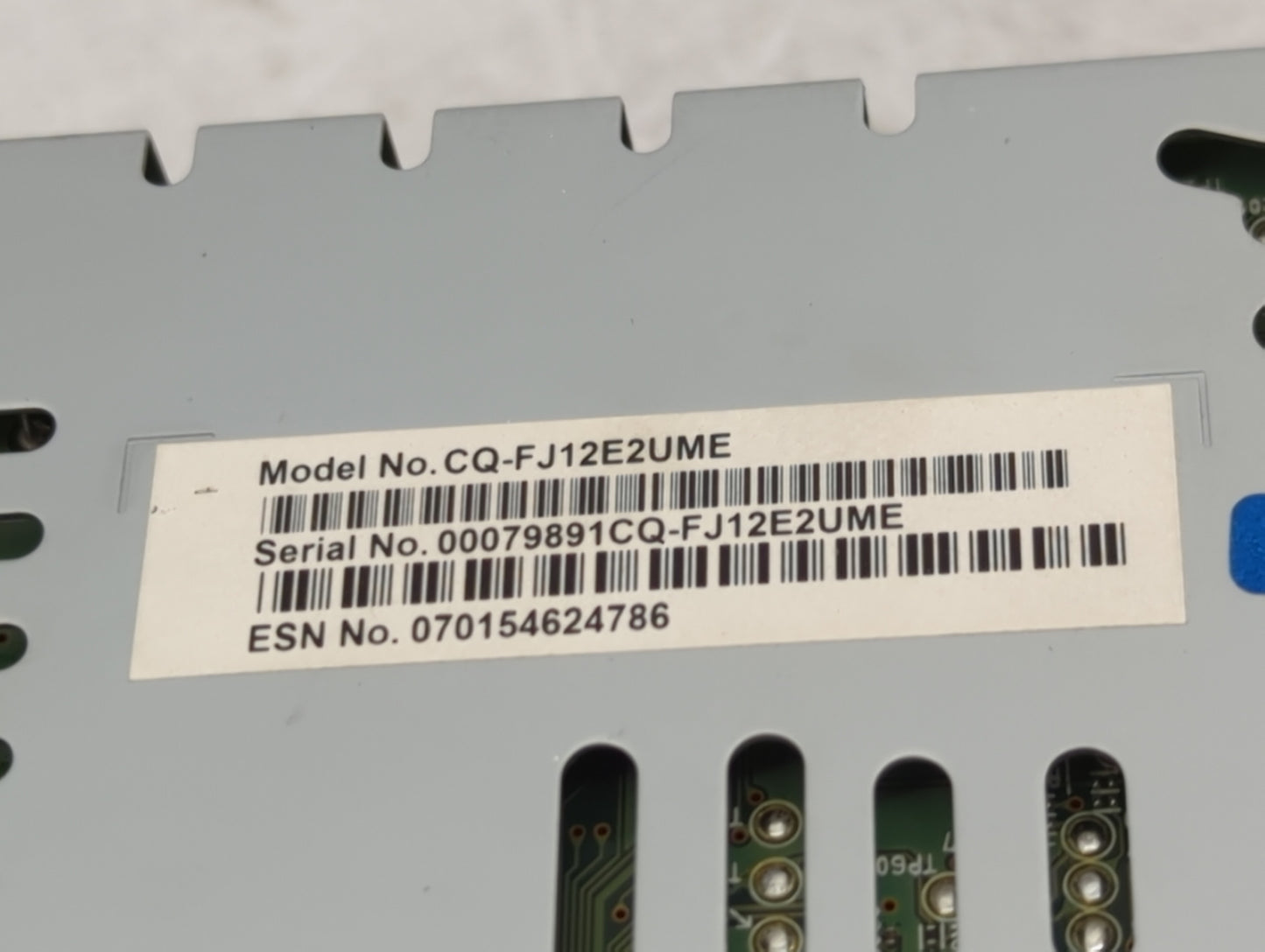 2015-2016 Ford Escape Radio AM FM Cd Player Receiver Replacement P/N:CQ-FJ12E2UME Fits Fits 2015 2016 OEM Used Auto Parts - 