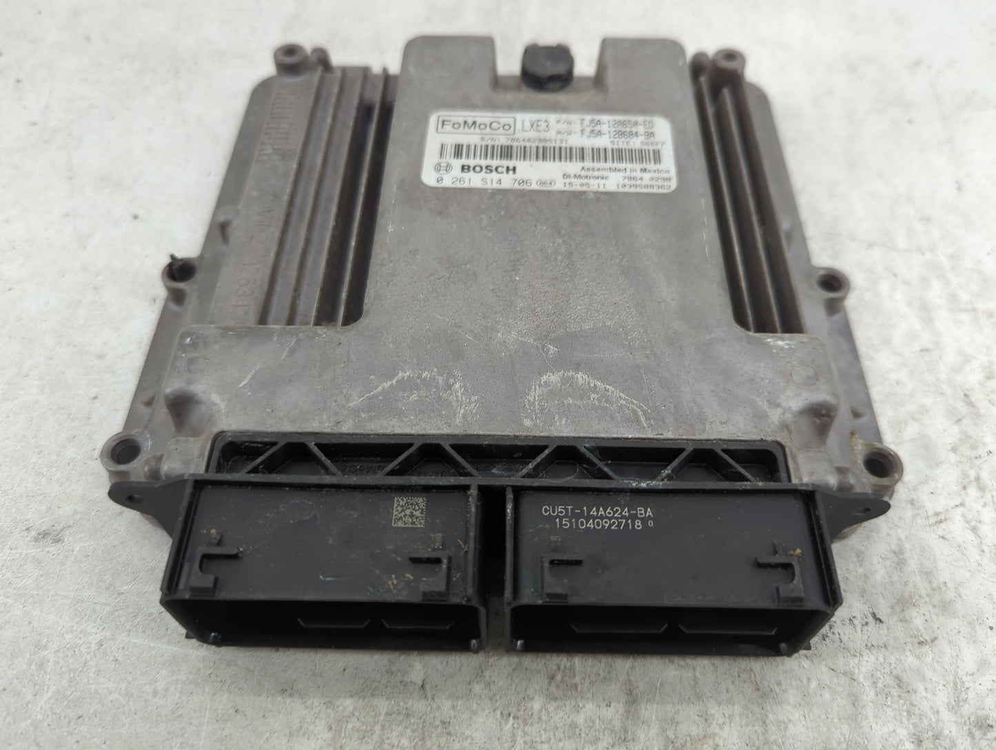 2015-2016 Ford Escape PCM Engine Control Computer ECU ECM PCU OEM P/N:FJ5A-12A650-ED FJ5A-12B684-BA Fits Fits 2015 2016 OEM 