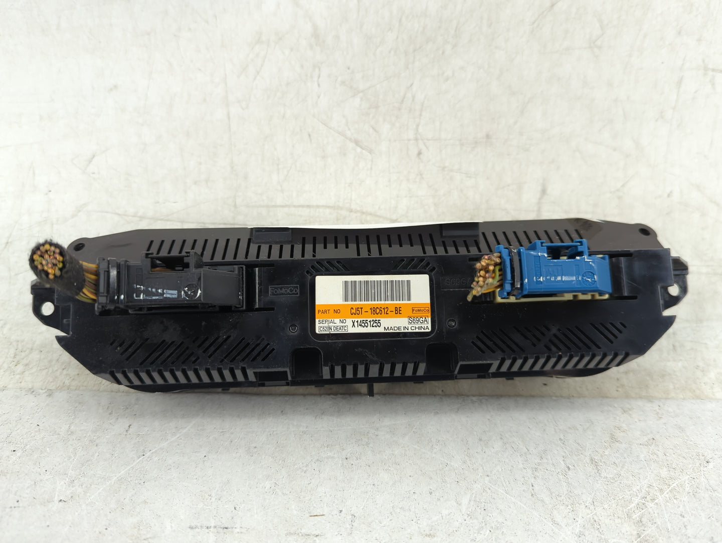 2015-2016 Ford Escape Climate Control Module Temperature AC/Heater Replacement P/N:CJ5T-18C612-BE Fits Fits 2015 2016 OEM Us