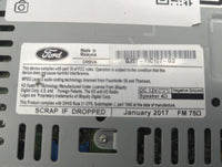 2015-2019 Ford Escape Radio AM FM Cd Player Receiver Replacement P/N:GJ5T-19C107-GD Fits Fits 2015 2016 2017 2018 2019 OEM U