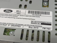 2015-2019 Ford Escape Radio AM FM Cd Player Receiver Replacement P/N:CJ5T-19C107-HB Fits Fits 2015 2016 2017 2018 2019 OEM U
