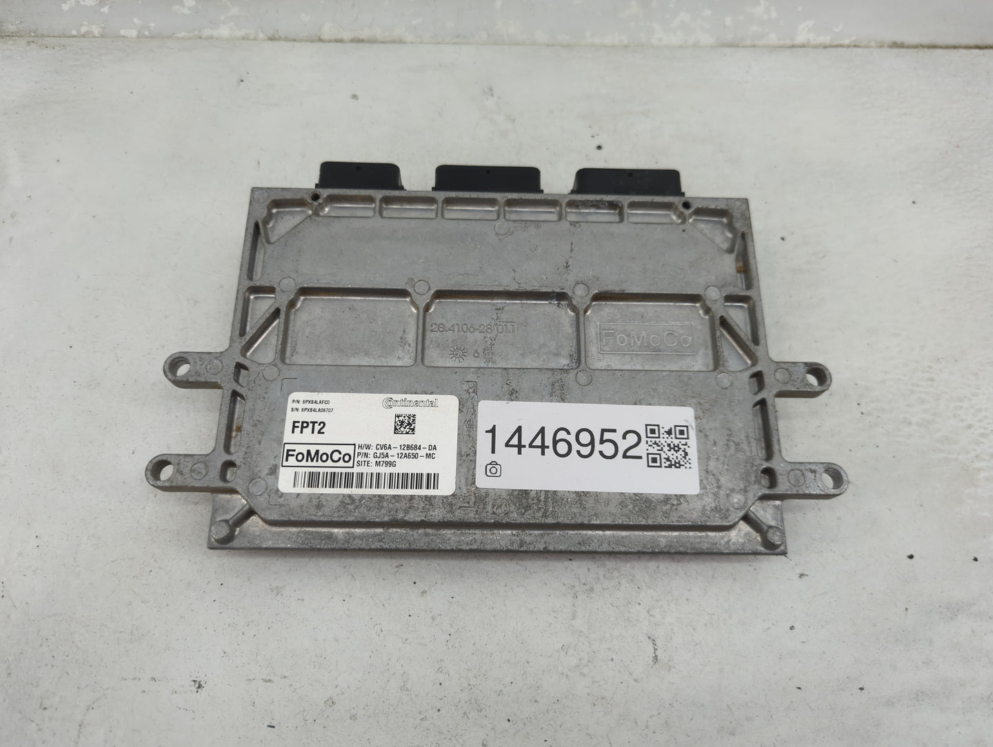2016 Ford Escape PCM Engine Control Computer ECU ECM PCU OEM P/N:6PXS4LAFC0 CV6A-12B684-DA, GJ5A-12A650-MC Fits OEM Used Aut