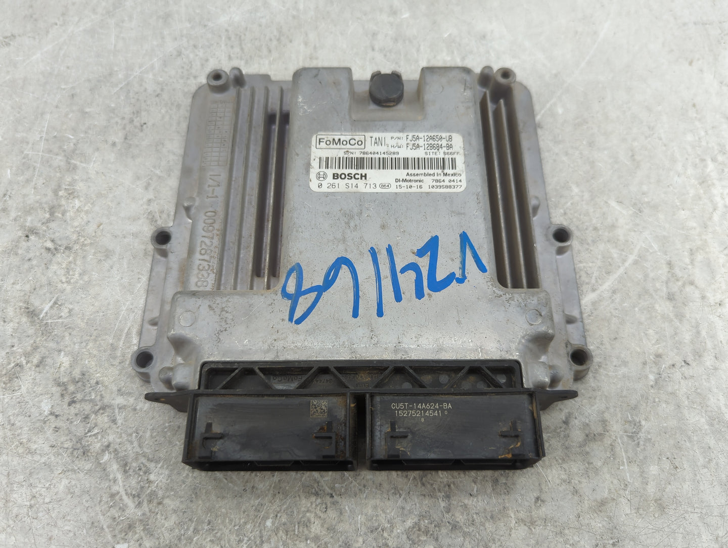 2015-2016 Ford Escape PCM Engine Control Computer ECU ECM PCU OEM P/N:FJ5A-12A650-UB FJ5A-12B684-BA Fits Fits 2015 2016 OEM 