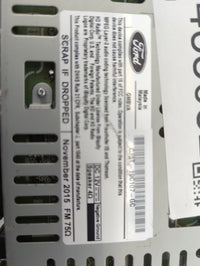 2015-2019 Ford Escape Radio AM FM Cd Player Receiver Replacement P/N:CJ5T-19C107-GC A13116790 Fits Fits 2015 2016 2017 2018 