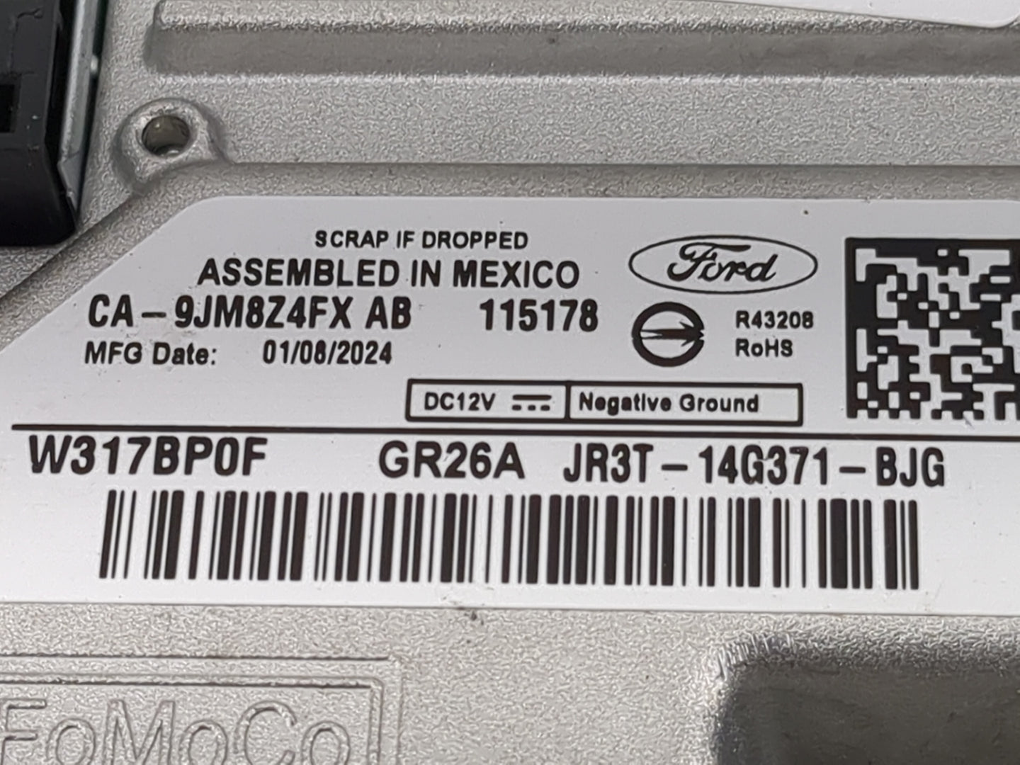 2014-2016 Ford Escape Information Display Screen 1469484 - Oemusedautoparts1.com