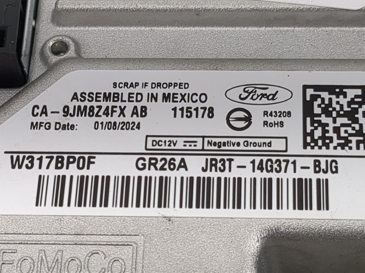 2014-2016 Ford Escape Information Display Screen 1469484 - Oemusedautoparts1.com