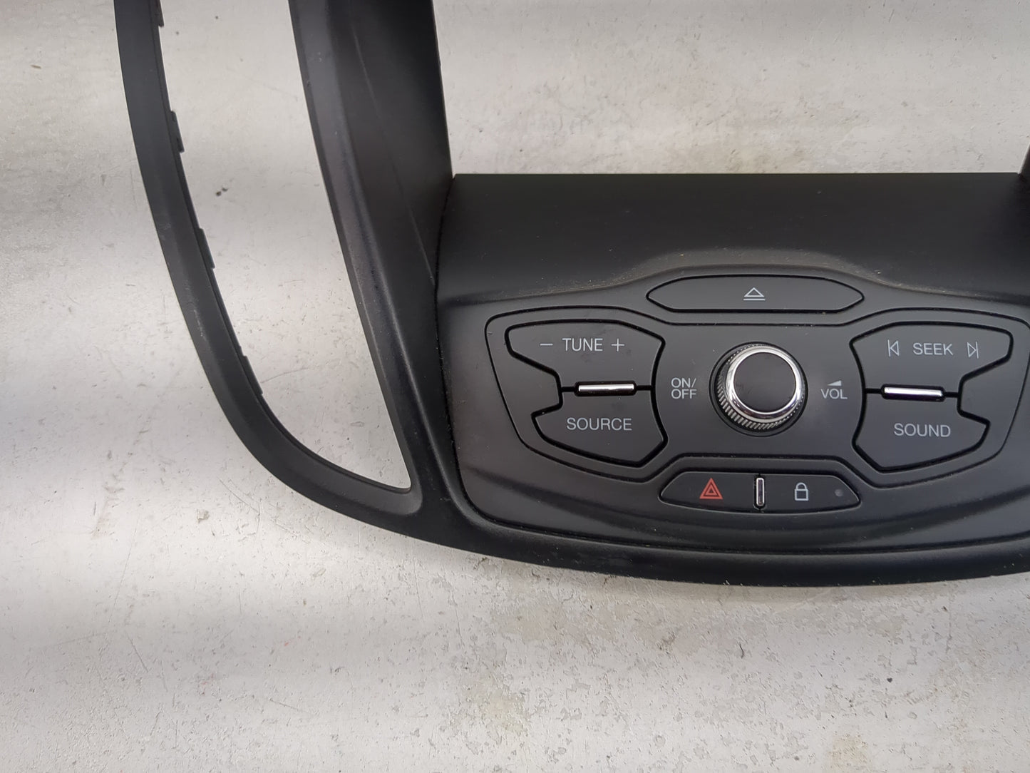 2013-2016 Ford Escape Radio Control Panel Black 1469809 - Oemusedautoparts1.com