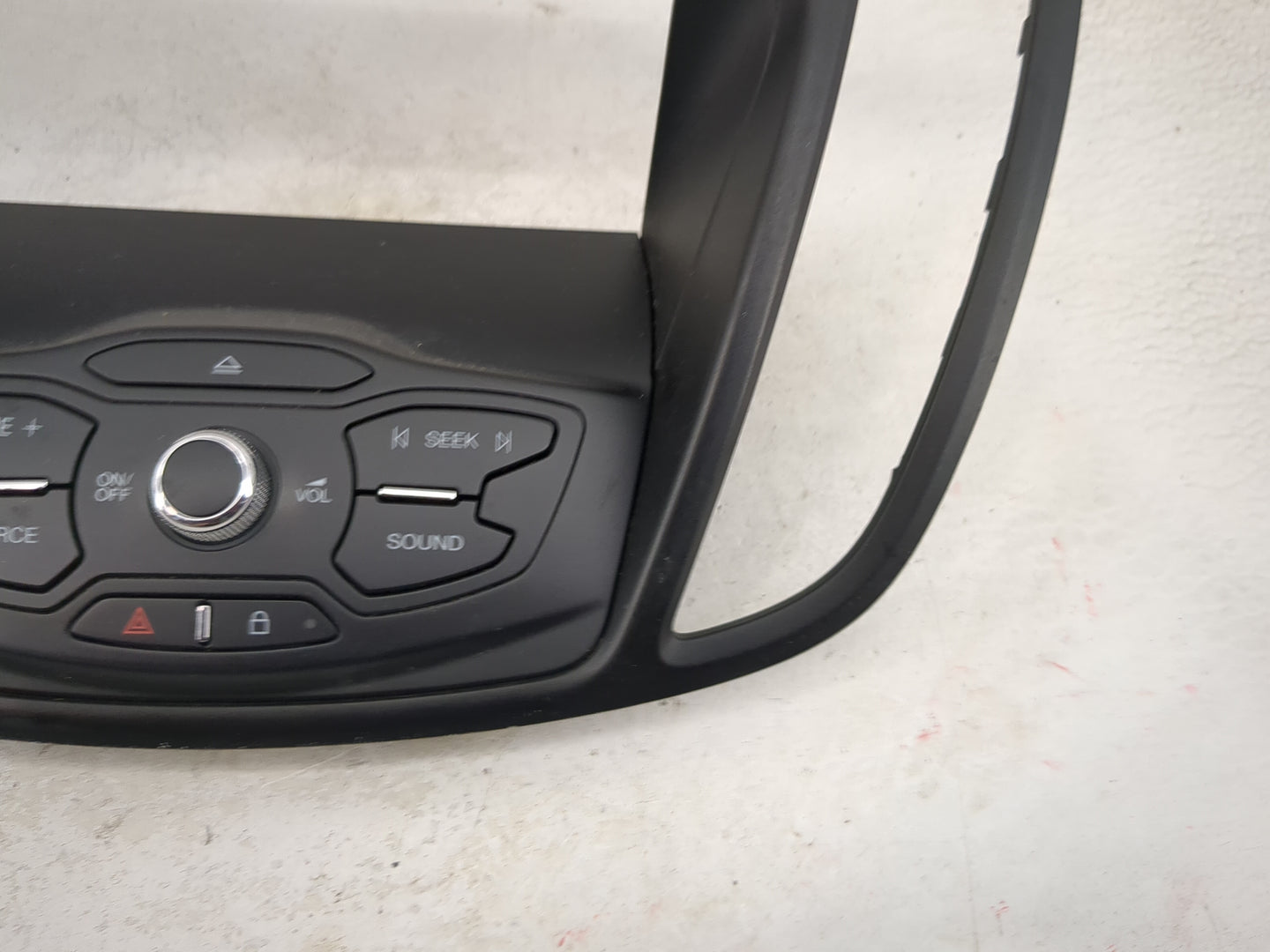2013-2016 Ford Escape Radio Control Panel Black 1469809 - Oemusedautoparts1.com