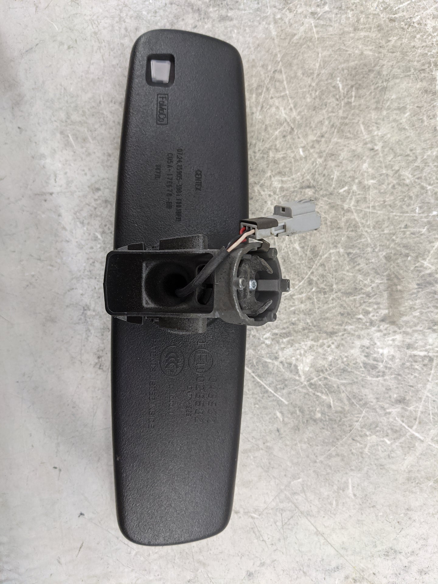 2013-2019 Ford Escape Interior Rear View Mirror Replacement OEM P/N:026532 GNTX-989 Fits OEM Used Auto Parts - Oemusedautopa