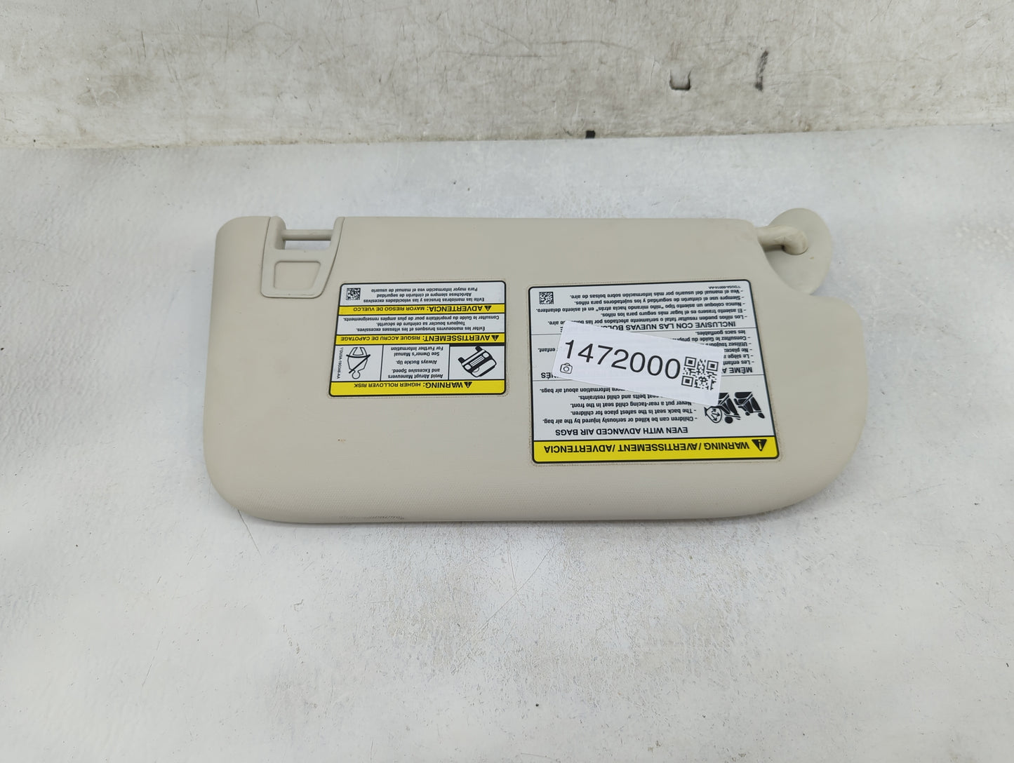 2013-2019 Ford Escape Sun Visor Shade Replacement Driver Left Mirror Fits Fits 2013 2014 2015 2016 2017 2018 2019 OEM Used A