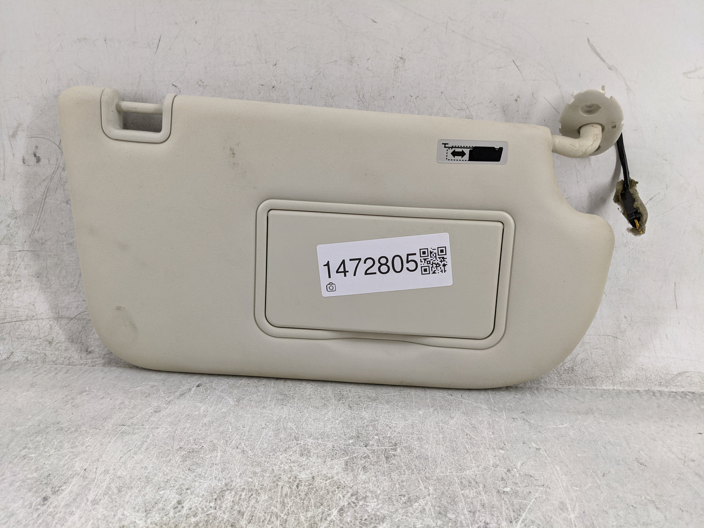2013-2019 Ford Escape Sun Visor Shade Replacement Passenger Right Mirror Fits Fits 2013 2014 2015 2016 2017 2018 2019 OEM Us