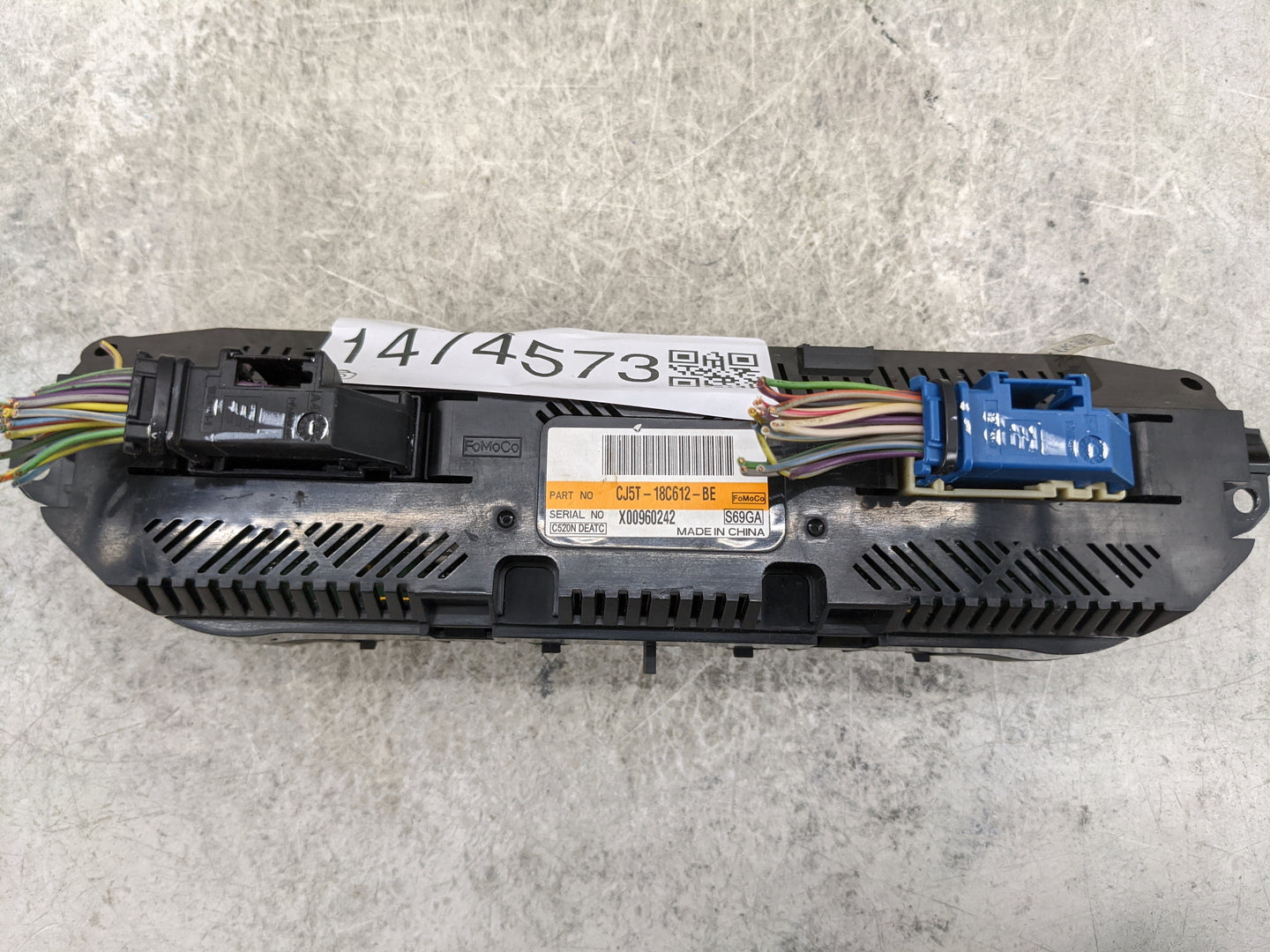 2015-2016 Ford Escape Climate Control Module Temperature AC/Heater Replacement P/N:CJ5T-18C612-BE Fits Fits 2015 2016 OEM Us