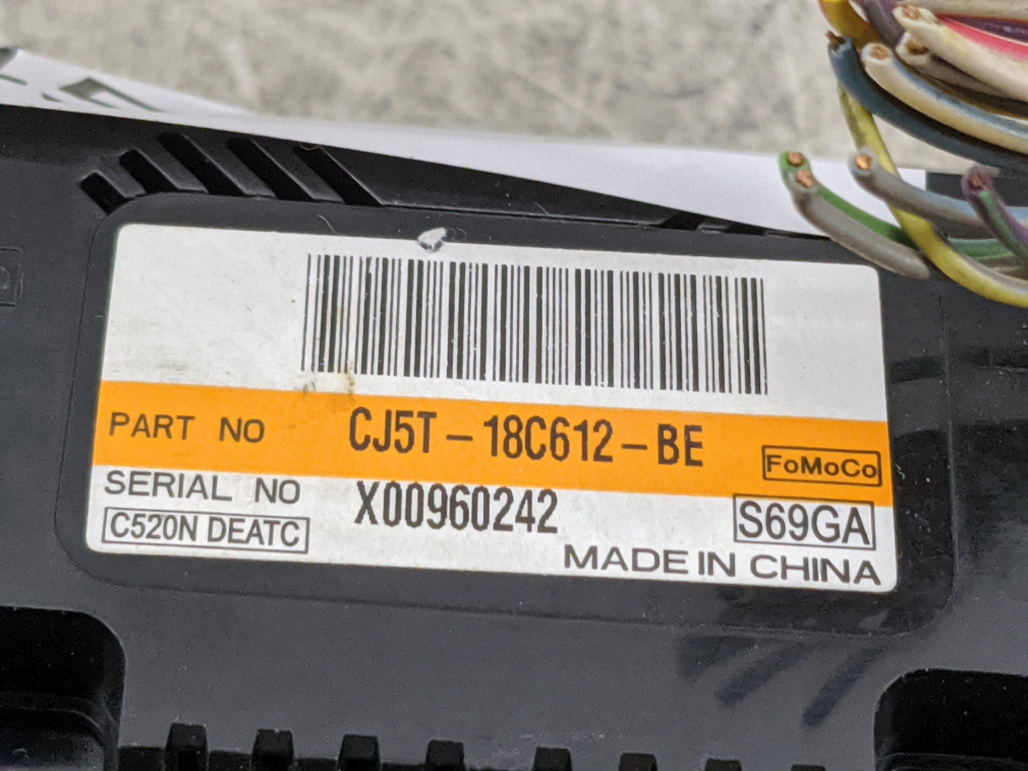 2015-2016 Ford Escape Climate Control Module Temperature AC/Heater Replacement P/N:CJ5T-18C612-BE Fits Fits 2015 2016 OEM Us