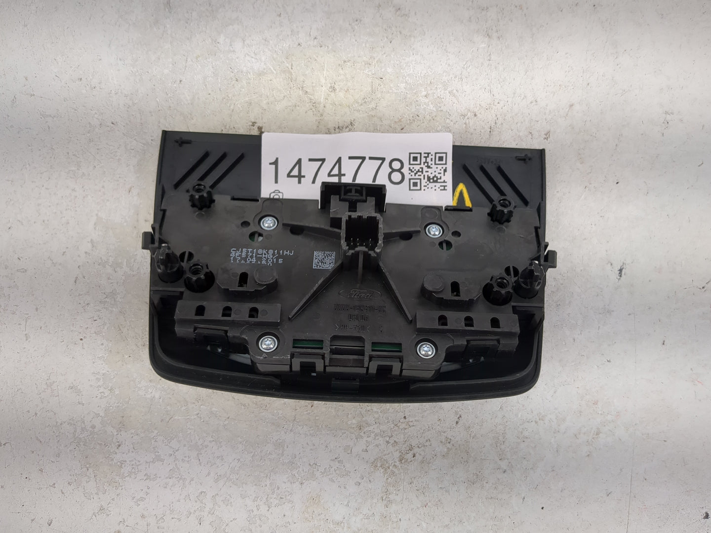 2013-2016 Ford Escape Radio Control Panel 1474778 - Oemusedautoparts1.com
