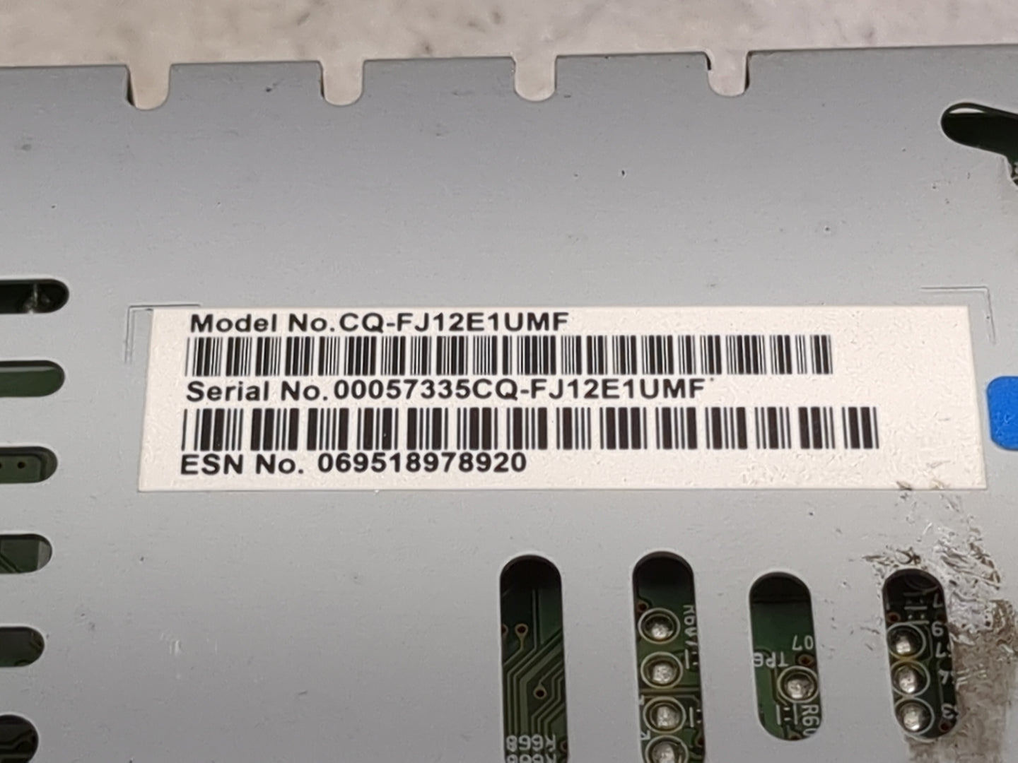 2015-2016 Ford Escape Radio AM FM Cd Player Receiver Replacement P/N:CQ-FJ12E1UMF GJ5T-19C107-BE Fits Fits 2015 2016 OEM Use