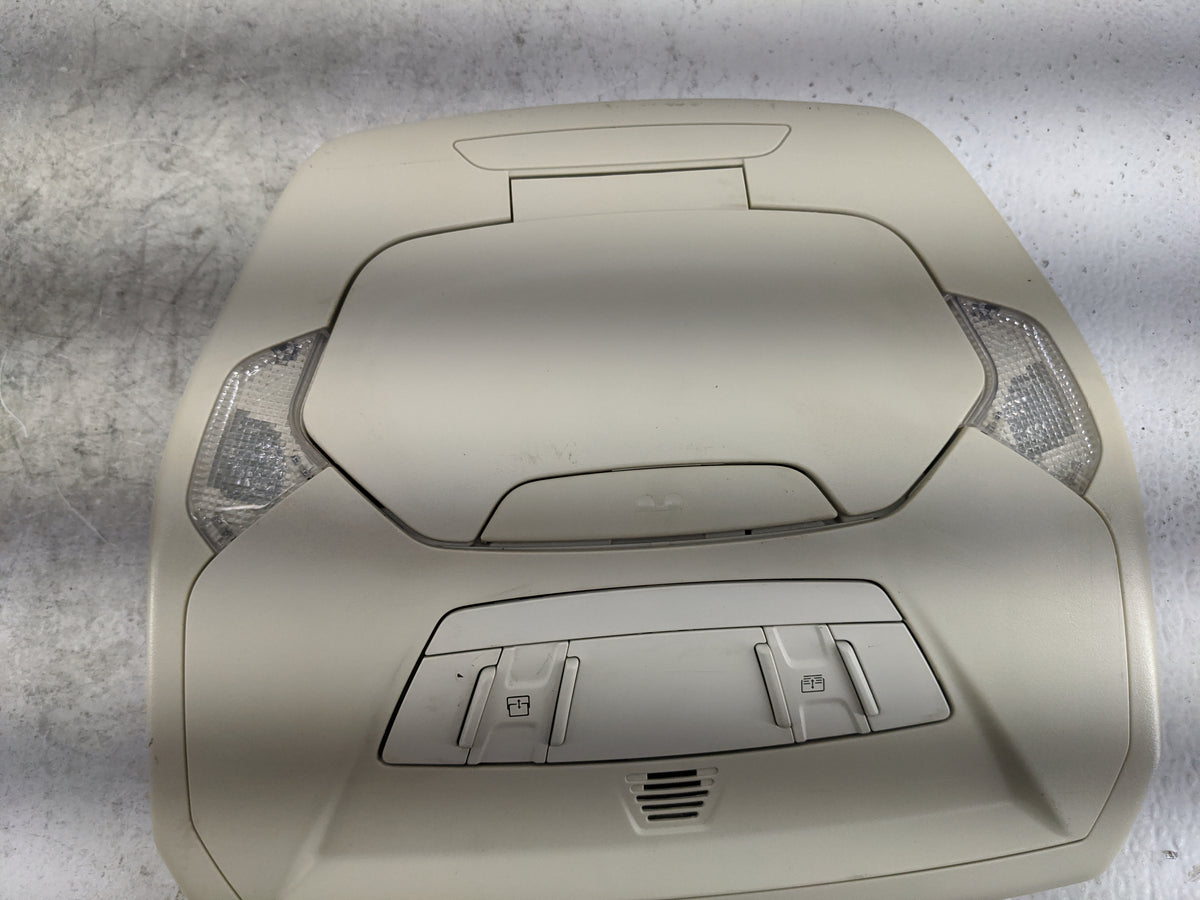 2016 Ford Escape Overhead Roof Console Beige - Oemusedautoparts1.com
