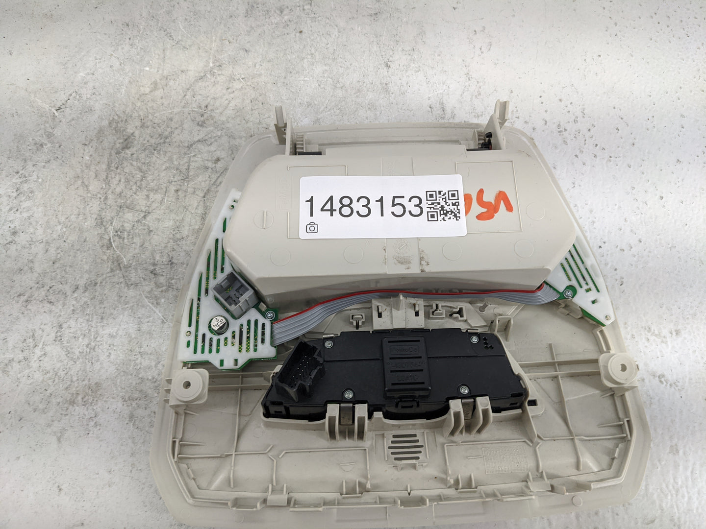 2016 Ford Escape Overhead Roof Console Beige - Oemusedautoparts1.com