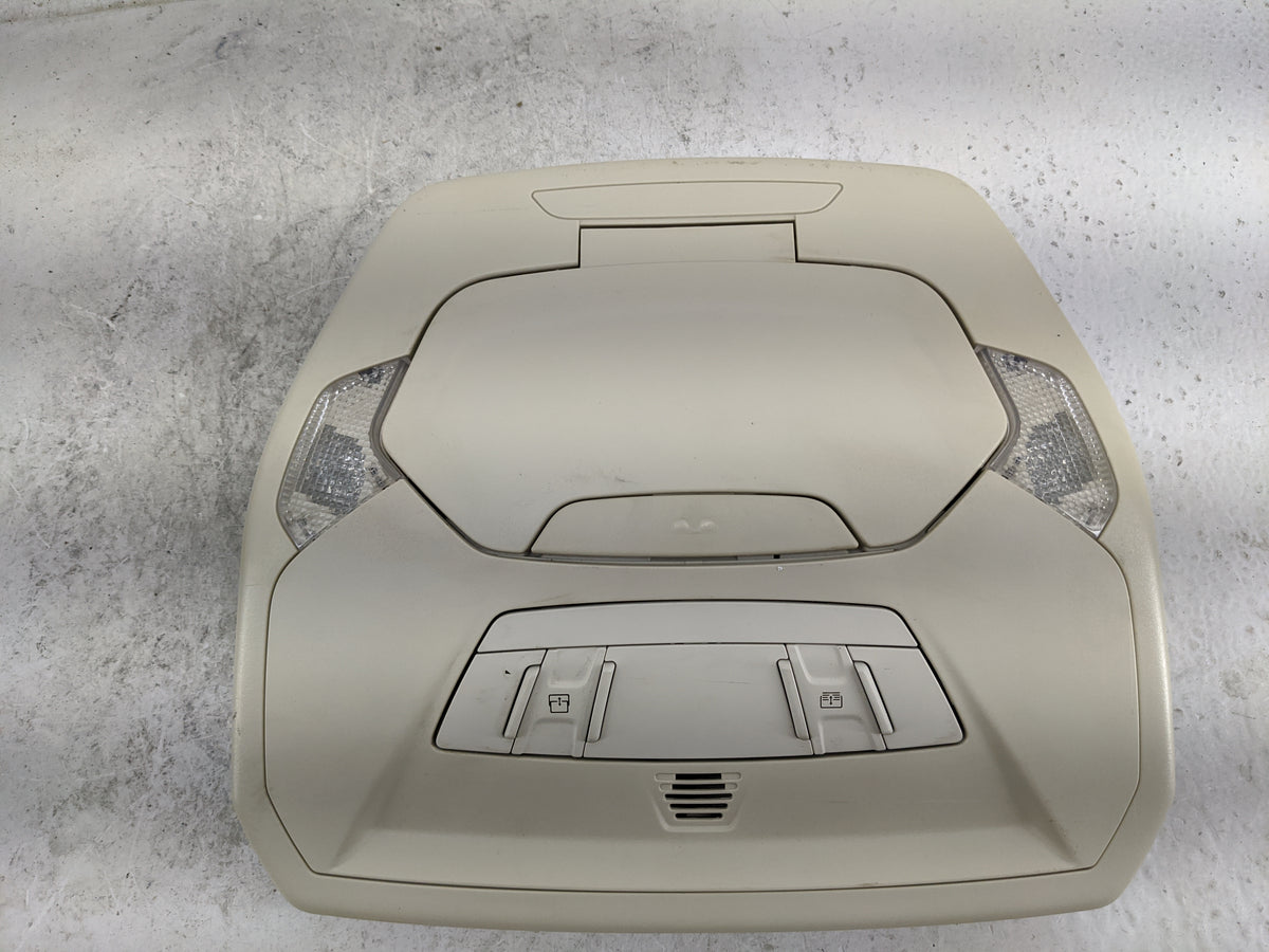 2016 Ford Escape Overhead Roof Console Beige - Oemusedautoparts1.com
