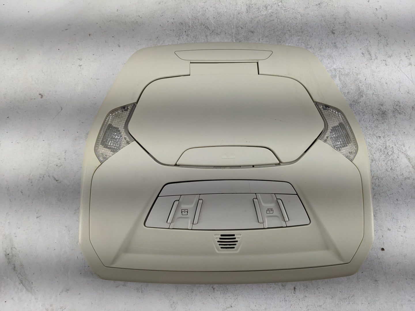 2016 Ford Escape Overhead Roof Console Tan - Oemusedautoparts1.com