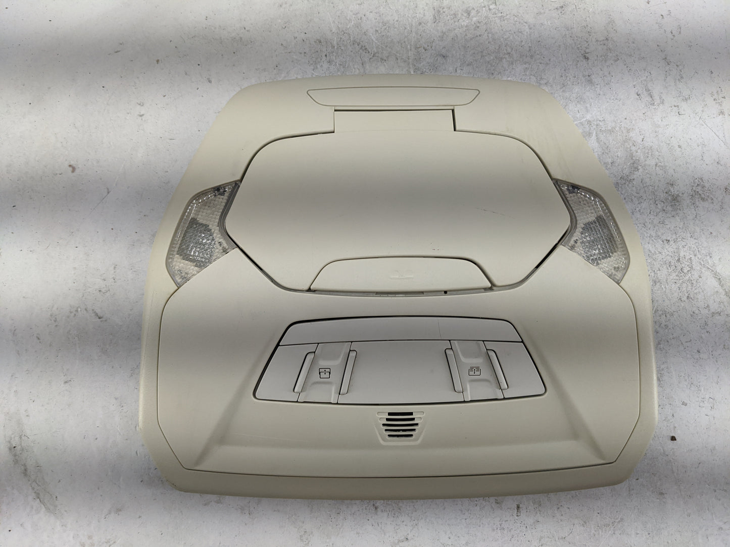 2016 Ford Escape Overhead Roof Console Tan - Oemusedautoparts1.com