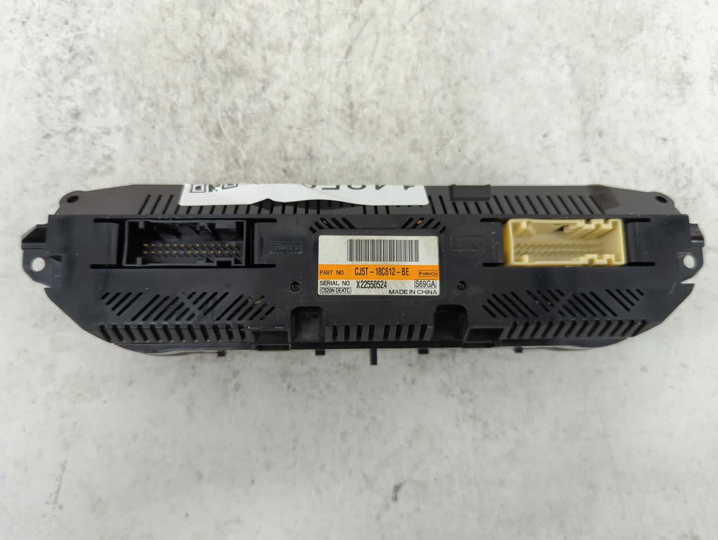 2015-2016 Ford Escape Climate Control Module Temperature AC/Heater Replacement P/N:CJ5T-18C612-BE Fits Fits 2015 2016 OEM Us