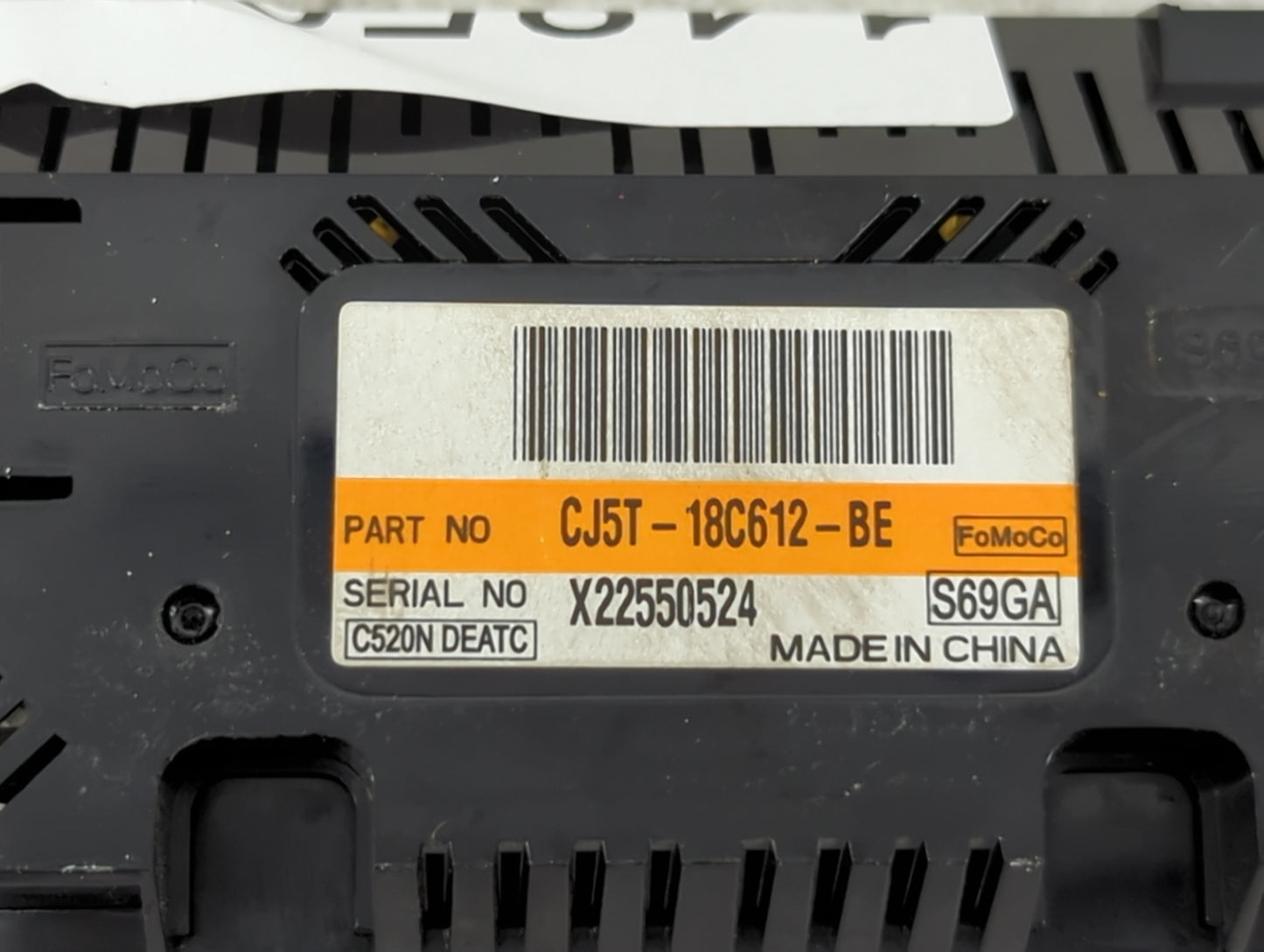 2015-2016 Ford Escape Climate Control Module Temperature AC/Heater Replacement P/N:CJ5T-18C612-BE Fits Fits 2015 2016 OEM Us