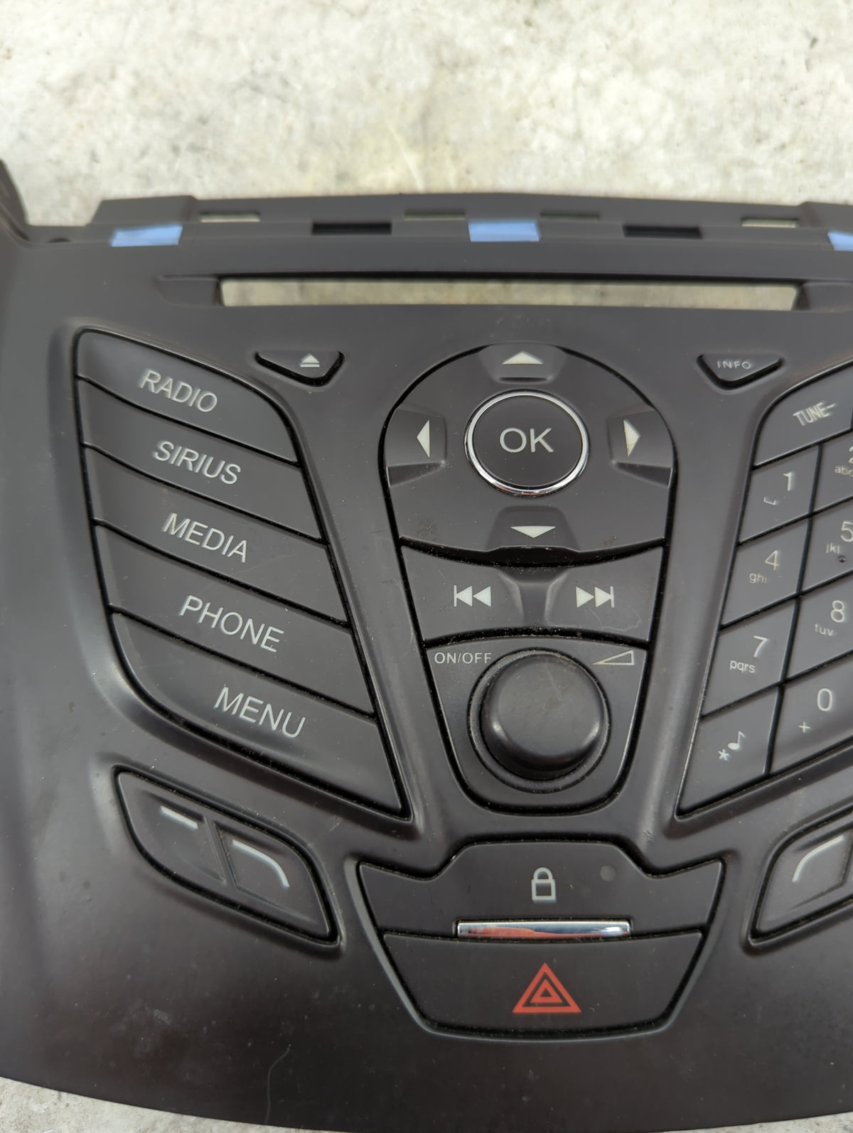 2013-2016 Ford Escape Radio Control Panel Black 1501248 - Oemusedautoparts1.com